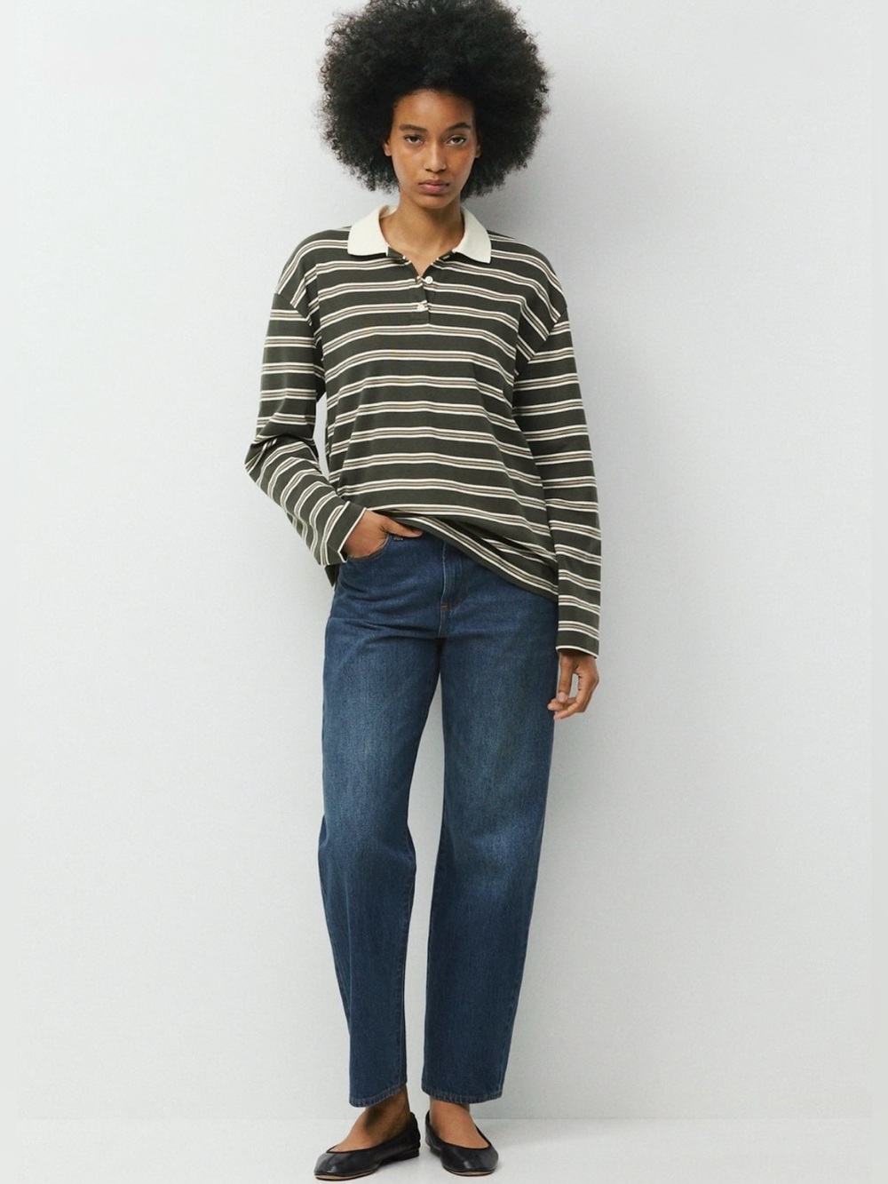 Aritzia Denim Forum 90s Marlo Hi-Rise Baggy Jean